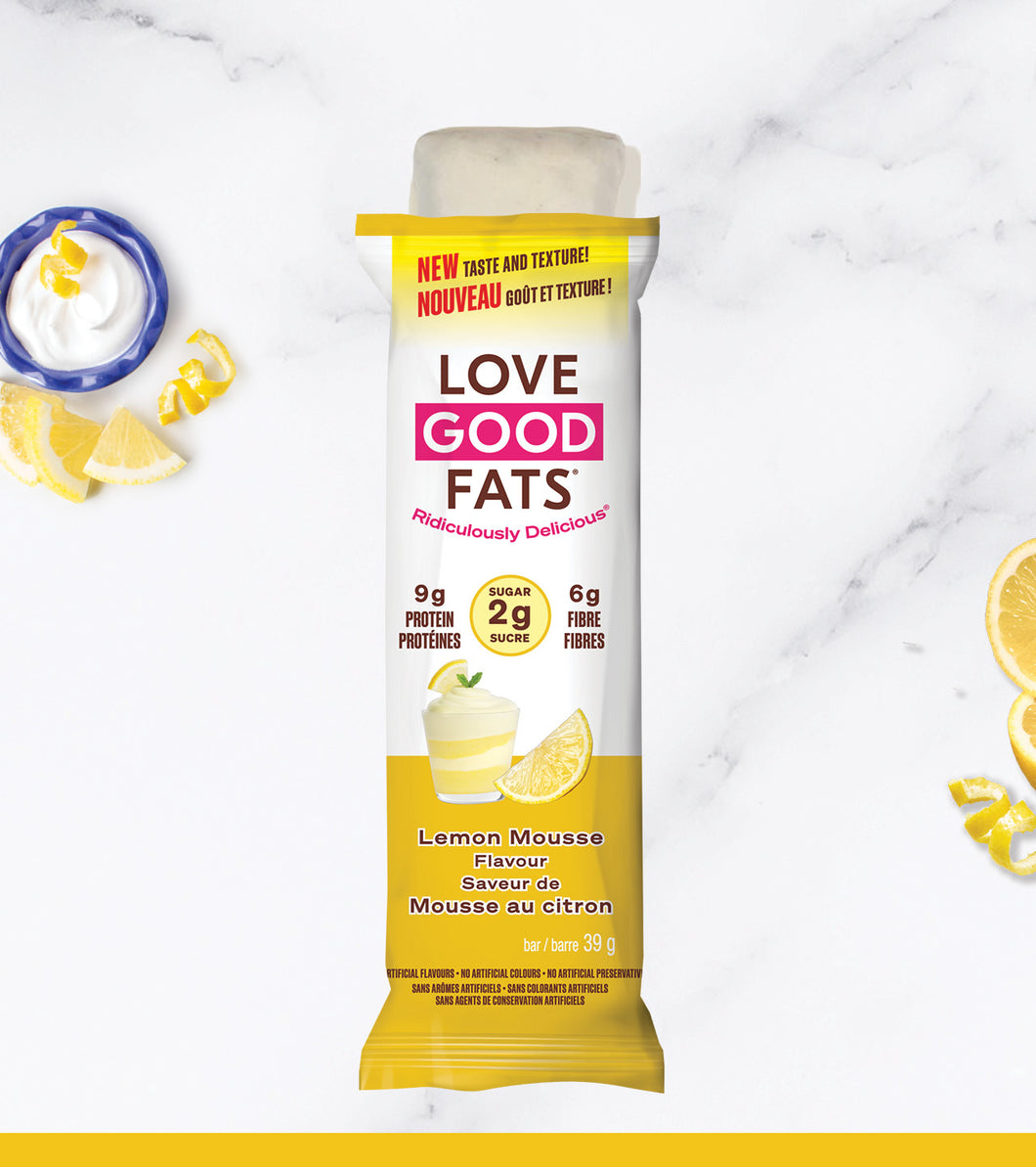 Love Good Fats Lemon Mousse Keto Certified