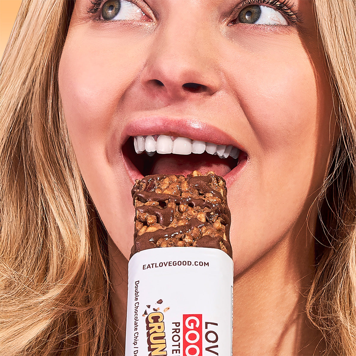 Love Good Protein Crunch Double Chocolate High Protein Low Sugar Keto Friendly bars