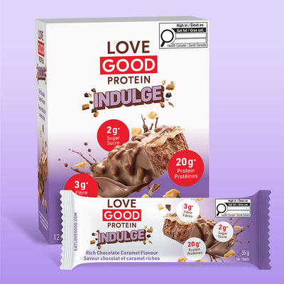 Craquez pour nos Barres Protéinées Chocolat Caramel Gourmandes