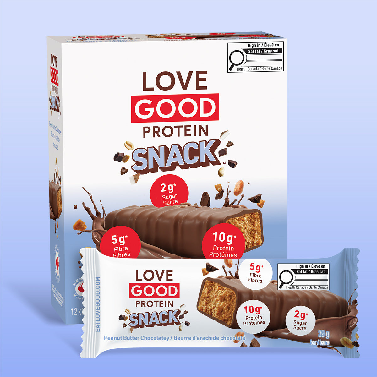 Love Good Protein Snack Peanut Butter Chocolatey Protein Low Sugar Keto Friendly Truffle bars
