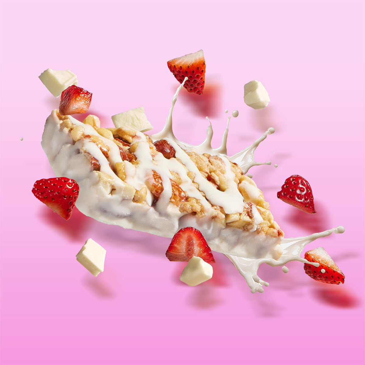 Love Good Protein Snack White Chocolate Strawberry Protein Low Sugar Keto Friendly Nutty bars