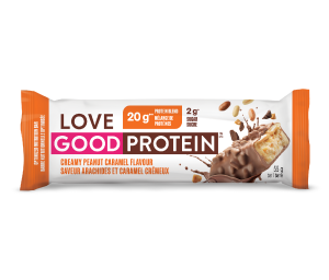 Love Good Protein Peanut Caramel Bars